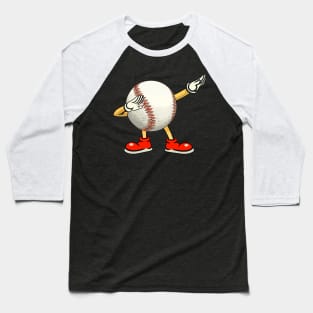 Funny Tennis Dabbing Baseball T-Shirt